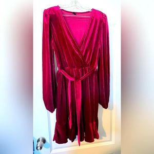 SHEIN velour dress